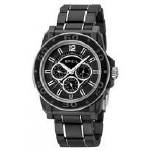 Watch strap Breil TW0844 Plastic Black 20mm